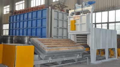 翻轉(zhuǎn)臺(tái)車(chē)爐