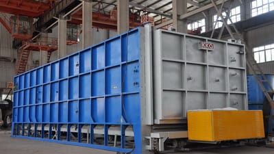 大型臺(tái)車(chē)式電阻爐